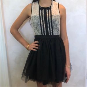 Women’s BCBG Black and White Dress